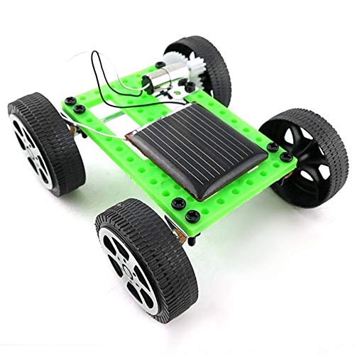 VGEBY1 Juguete para Coches con Energía Solar De Bricolaje, Niños Mini Modelo De Coche con Energía Solar Modelo De Juguete De La Asamblea Científica DIY (1-Car)