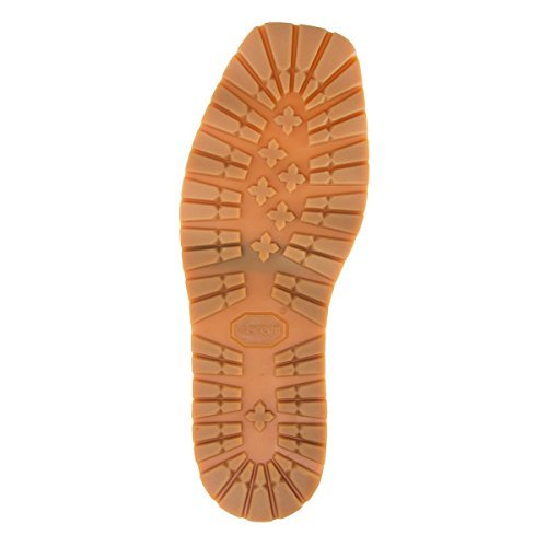 Vibram 1220 Asideros Completo suelas -caramelo- 8 mm espesor. 1 par para reparación zapatos Reparaciones de Suelas Creado aire libre,lumberjack,trabajo y caminar zapatos Máxima tracción y excelente - Caramel, 41/42 (11.5 x 30.5 cm)