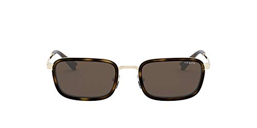 Vogue Millie Bobby Brown X Eyewear Collection Lentes oscuros, Pale Gold, 57 para Mujer