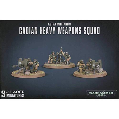 Warhammer Cadian Heavy Weapons Squad
