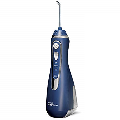 Waterpik WP-563EU Irrigador Bucal Recargable Irrigador Dental Portátil, Color Azul Waterpik WP-563EU Irrigador Bucal Recargable Irrigador Dental Portátil, Color Azul