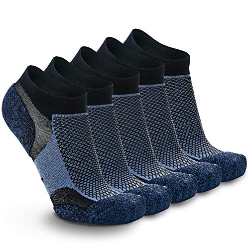 Weekend Peninsula 5 Pares Calcetines Running Deportivos Hombres Mujer, Calcetines Cortos Tobilleros Hombre Mujer Invisibles Bajos Antiampollas (EU 35-38, 5X Azul Oscuro) Weekend Peninsula 5 Pares Calcetines Running Deportivos Hombres Mujer, Calcetines Cortos Tobilleros Hombre Mujer Invisibles Bajos Antiampollas (EU 35-38, 5X Azul Oscuro)