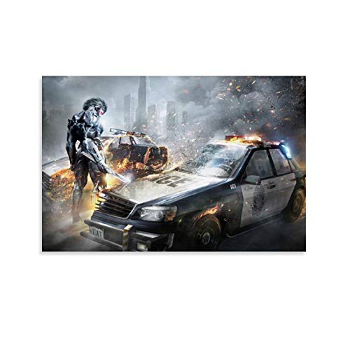 weqwe Juego Metal Gear - 6 pósteres decorativos para pared (60 x 90 cm)