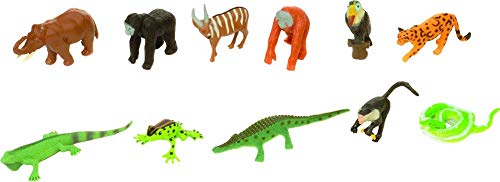 WILDREPUBLIC- Wild Republic, Tubo Figuras variadas en plastico 35cm (12755), Multicolor 1) , color/modelo surtido