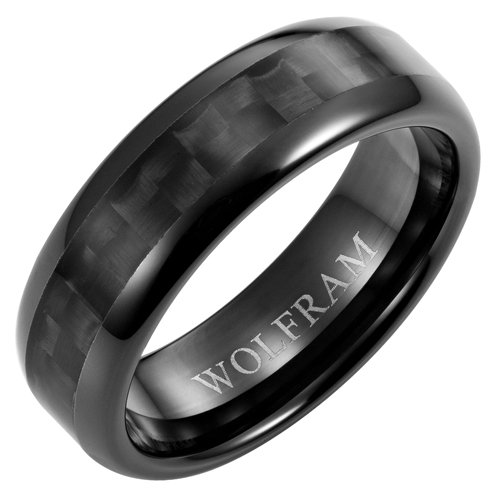 Willis Judd nuevas para hombre-anillo de tungsteno negro de fibra de carbono en un juego Willis Judd nuevas para hombre-anillo de tungsteno negro de fibra de carbono en un juego