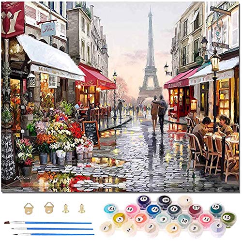 WINAROI DIY Pintar por Numeros para Adultos Niños, Pintura al óleo Kit con Pinceles y Pinturas, DIY Conjunto Completo de Pinturas para La Decoración del Hogar 16 * 20 Pulgadas Sin Marco WINAROI DIY Pintar por Numeros para Adultos Niños, Pintura al óleo Kit con Pinceles y Pinturas, DIY Conjunto Completo de Pinturas para La Decoración del Hogar 16 * 20 Pulgadas Sin Marco