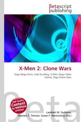 X-Men 2: Clone Wars: Sega Mega Drive, Side-Scrolling, X-Men (Sega Video Game), Sega Game Gear