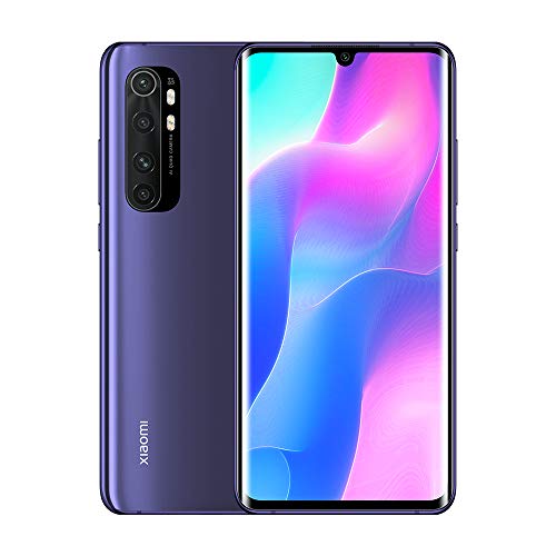 Xiaomi Mi Note 10 Lite Smartphone 6GB 128GB Qualcomm Snapdragon 730G 64MP ai Quad Camera 6.47" Pantalla (Morado)