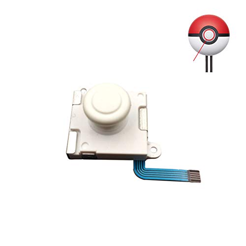 Xingsiyue Análogo Thumbstick Botón Joystick para Nintendo Switch Poké Ball Plus, Reemplazo 3D Análogo Pulgar Balancín Controlador Partes