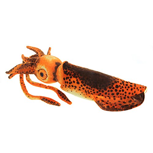 Xuniu Squid Lucky Fish Cojín de Peluche de Juguete para niños Regalo de cumpleaños para niños 80 cm