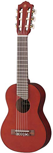 Yamaha GL1 Guitalele - Mini Guitarra de Madera con las dimensiones de un Ukelele, escala de 17 pulgadas, 6 cuerdas (3 en nylon / 3 en acero), Marrón (Persimmon Brown Canela) Yamaha GL1 Guitalele - Mini Guitarra de Madera con las dimensiones de un Ukelele, escala de 17 pulgadas, 6 cuerdas (3 en nylon / 3 en acero), Marrón (Persimmon Brown Canela)