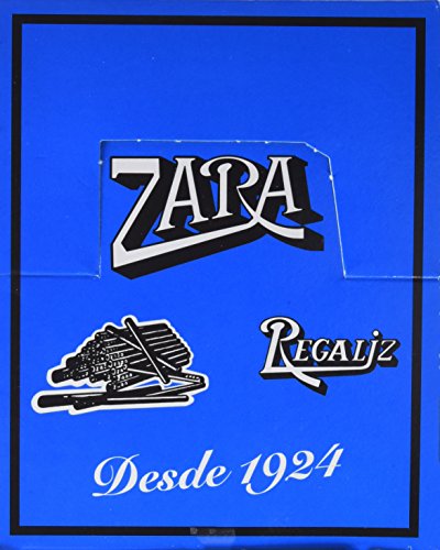 Zara CAJA REGALIZ SIN AZUCAR 100 BARRITAS Zara CAJA REGALIZ SIN AZUCAR 100 BARRITAS