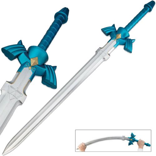 Zelda Legend of Hylian Hyrule Twilight Master Princess Espada de Espuma de Enlace