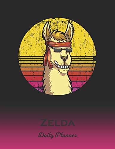 Zelda: Llama Daily Planner | Custom Letter Z First Name Personal 1 Year (2020 - 2021) Planning Agenda | January 20 - December 20 | Writing Notebook | ... | Plan Days, Set Goals & Get Stuff Done Zelda: Llama Daily Planner | Custom Letter Z First Name Personal 1 Year (2020 - 2021) Planning Agenda | January 20 - December 20 | Writing Notebook | ... | Plan Days, Set Goals & Get Stuff Done