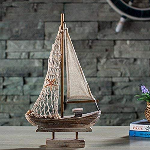 ZWJWJ Escultura Joyería Escultura Muebles Hechos a Mano Barco pesquero mediterráneo Exquisito ZWJWJ Escultura Joyería Escultura Muebles Hechos a Mano Barco pesquero mediterráneo Exquisito