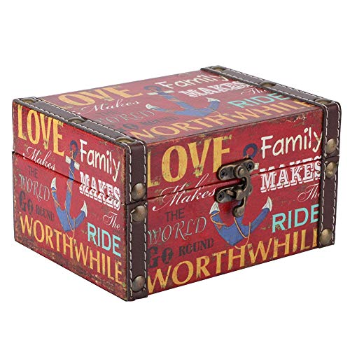 【2021 Promoción de año nuevo】Caja de almacenamiento de estilo europeo, con cerradura Joyero, para libros Documentos Regalo de cumpleaños Regalo de Navidad(2208A-10-Love family) 【2021 Promoción de año nuevo】Caja de almacenamiento de estilo europeo, con cerradura Joyero, para libros Documentos Regalo de cumpleaños Regalo de Navidad(2208A-10-Love family)