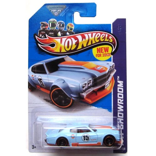 70 CHEVY CHEVELLE SS (LIGHT BLUE) * HW SHOWROOM / HW PERFORMANCE * 2013 Hot Wheels Basic Car 1:64 Scale Series * Collector #250 of 250 *