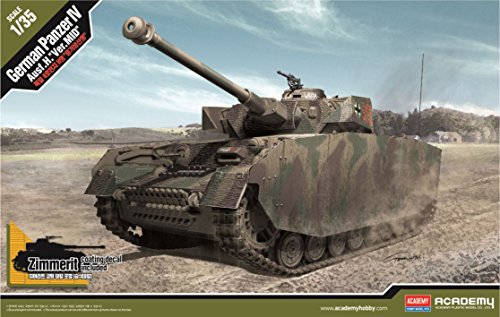 Academy 1/35 German Panzer IV Ausf.H. Ver Mid #13516 Hobby Model