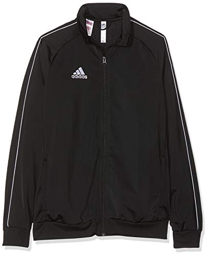 adidas CORE18 PES JKTY Sudadera con Cremallera, Unisex Niños, Negro (Black/White), 176