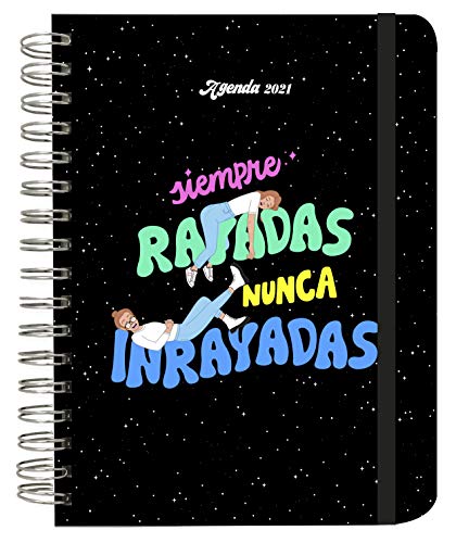 Agenda anual semana vista 2021 Las Rayadas (TANTANFAN)