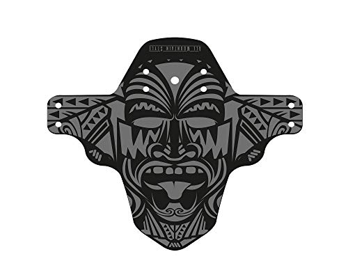All Mountain Style Guardabarros delantero – Protege a tí y a tu bicicleta, Gris/Maori All Mountain Style Guardabarros delantero – Protege a tí y a tu bicicleta, Gris/Maori