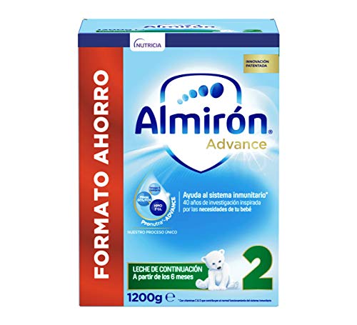 Almirón Advance 2, Leche de Continuación en Polvo para Bebé, a partir de 6 Meses, 1.2kg