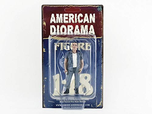 American Diorama- 38187 - Figura en Miniatura de colección, Beige/Azul