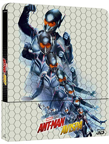 Ant Man & The Wasp - 3D Steel Book [Blu-ray]