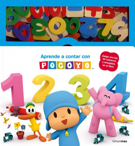 Aprende a contar con Pocoyó: Libro con piezas encajables (Pocoyo)