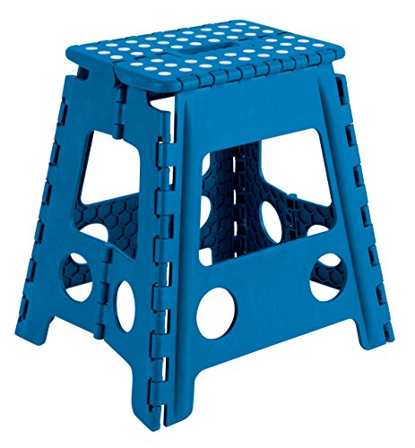 Arregui TB-039-A Taburete Plegable Multiuso, 39 cm de altura, azul, 39 x 29 x 22 cm Arregui TB-039-A Taburete Plegable Multiuso, 39 cm de altura, azul, 39 x 29 x 22 cm
