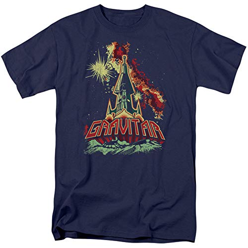 Atari Blast Off - Camiseta para hombre, color azul marino - azul - Medium