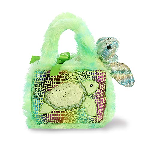 Aurora- Fancy PAL Bolso con Tortuga Verde Peluches y muñecas, Color (32827)
