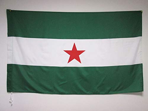 AZ FLAG Bandera de Andalucia ARBONAIDA 150x90cm para Palo - Bandera INDEPENDENTISTA ANDALUZA - NACIONALISMO Andaluz 90 x 150 cm AZ FLAG Bandera de Andalucia ARBONAIDA 150x90cm para Palo - Bandera INDEPENDENTISTA ANDALUZA - NACIONALISMO Andaluz 90 x 150 cm