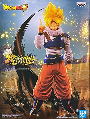 Bandai Spirits. Dragon Ball Legends Goku SSJ Super Saiyan Figure Estatua