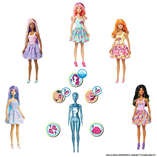 Barbie- Color Reveal Surtido de muñecas (Mattel GTP42)