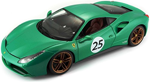 Bburago 1/18 Ferrari 488 GTB 2015 No25 edición Limitada 70th Aniversario Burago 76101