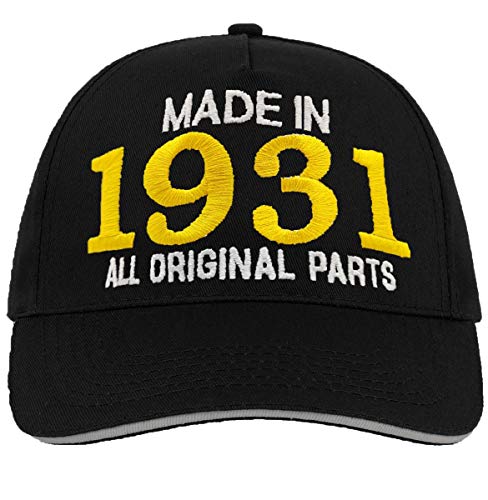 Bombo Hecho en 1931 todas las piezas originales^ 90 años de cumpleaños sombrero negro