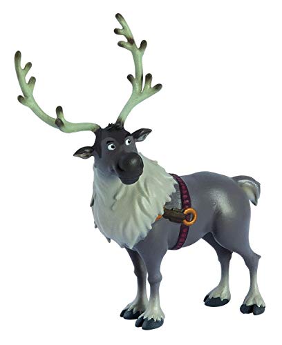 Bullyland Walt Disney Frozen 2, Sven, Aprox. Figura de 12 cm Pintada a Mano, sin PVC, Regalo Ideal niñas para Jugar con la imaginación (Bullyworld 13514)