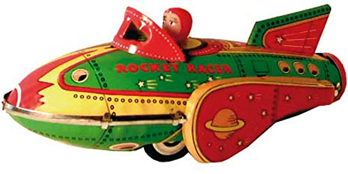 CAPRILO Juguete Decorativo de Hojalata Jet Mediano PILOTO-MF735 Nave Espacial. Juguetes y Juegos de Colección. Regalos Originales. Decoración Clásica. CAPRILO Juguete Decorativo de Hojalata Jet Mediano PILOTO-MF735 Nave Espacial. Juguetes y Juegos de Colección. Regalos Originales. Decoración Clásica.