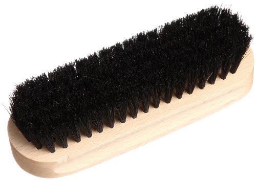 Cepillo de crin de caballo Dasco para el cuidado del calzado, color Negro, talla L 5 cm x 18,5 cm x 4,5 cm