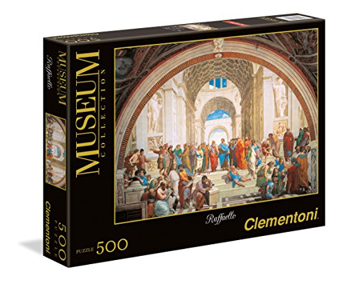Clementoni - Puzzle Vaticano 500 Piezas raffaello: scuola di atene (35043)