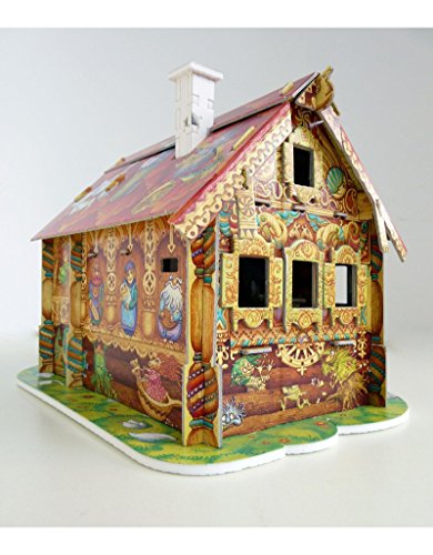 CLEVER PAPER- Puzzles 3D Mi Primera casa de muñecas II (142062)