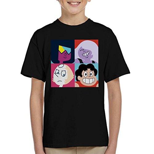 Cloud City 7 Steven Universe Warhol Style Kid's T-Shirt