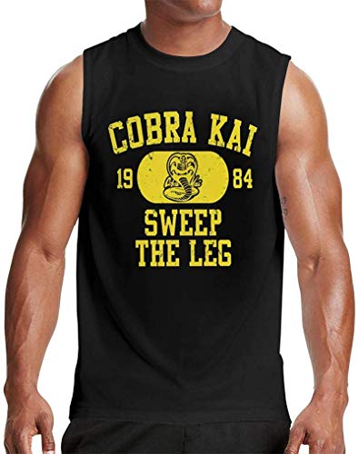 Cobra Kai 1984 Sweep The Leg Mens Fashion Tank Vest Gift Sleeveless T Shirt