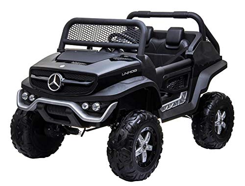 Coche Infantil Mercedes Benz UNIMOG DE BATERÍA 12V