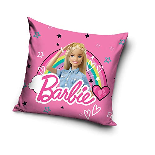 Cojín Barbie Mattel Camisa Azul y Gafas Doradas 40 x 40 cm Cojín Barbie Mattel Camisa Azul y Gafas Doradas 40 x 40 cm