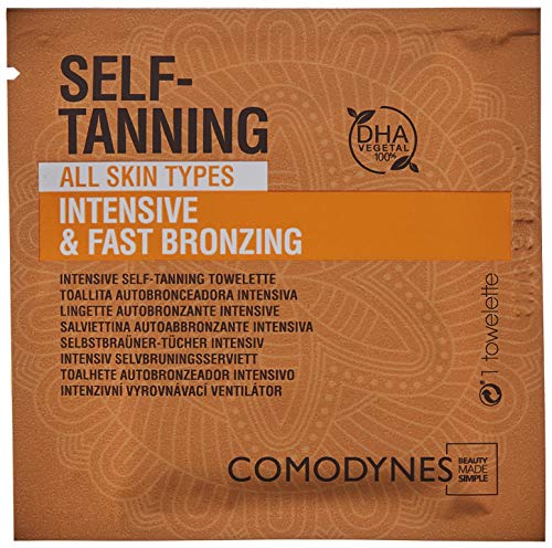 Comodynes - Toallitas Autobronceadoras Faciales y Corporales - Intensive - Para Todo Tipo de Pieles - 8 uds Comodynes - Toallitas Autobronceadoras Faciales y Corporales - Intensive - Para Todo Tipo de Pieles - 8 uds