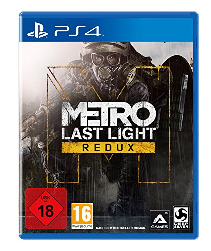 Deep Silver Metro: Last Light Redux (PS4) Básico PlayStation 4 Alemán vídeo - Juego (PlayStation 4, FPS (Disparos en primera persona), M (Maduro))