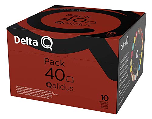 Delta Q - Pack XL Qalidus 40 Cápsulas - Intesidad Alta - 40 Cápsulas