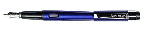 Diplomat Pluma estilográfica Magnum azul índigo
